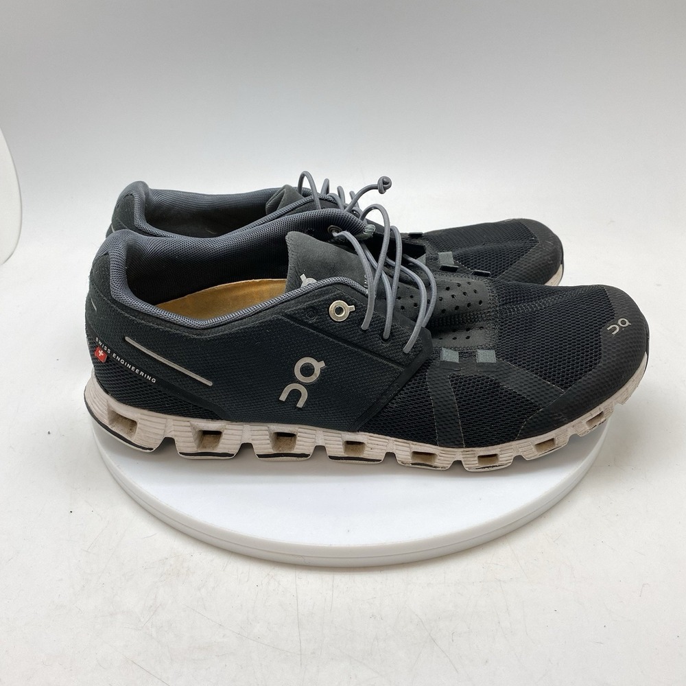 On Cloud 5 Sneakers Womens 10‎ Black Athletic Running Gym Shoes Trainers